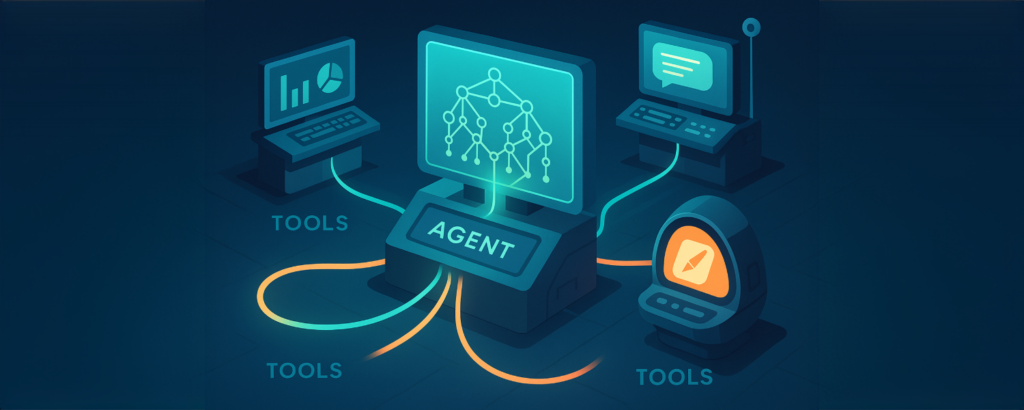 AIs Building Blocks: Tools, Agents, and Their Common Language (MCP) – Explained Simply 1 Difference between tools, agents and MCPs